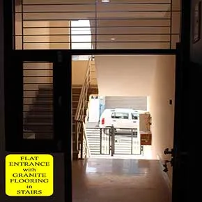 Flat entrance